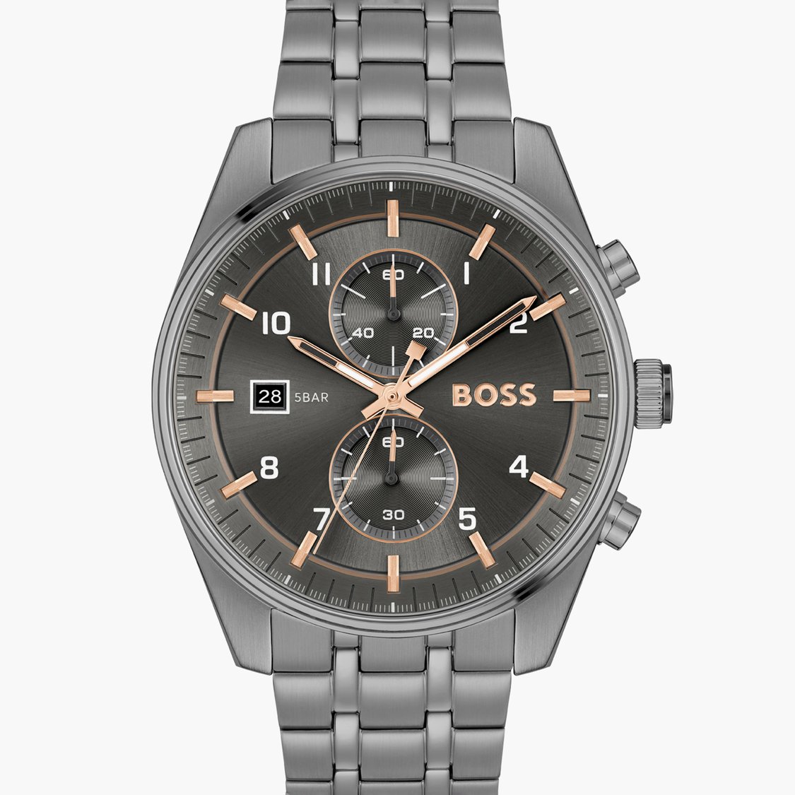 HUGO BOSS Skytraveller Men Chronograph Wrist Watch - 1514153