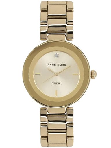 Anne Klein Womens Analogue Metallic Watch