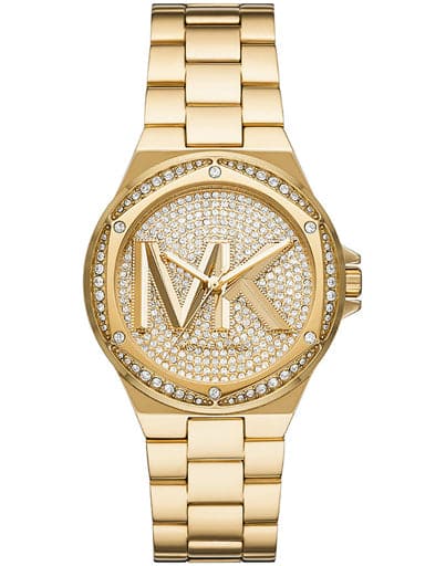 Michael Kors Lennox Three-Hand Gold-Tone Stainless Steel Watch Mk7229I