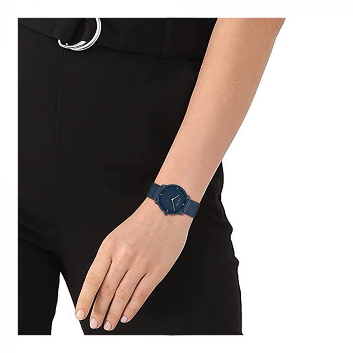 Calvin klein Unisex Ck iconic Round Blue Watches-25200160
