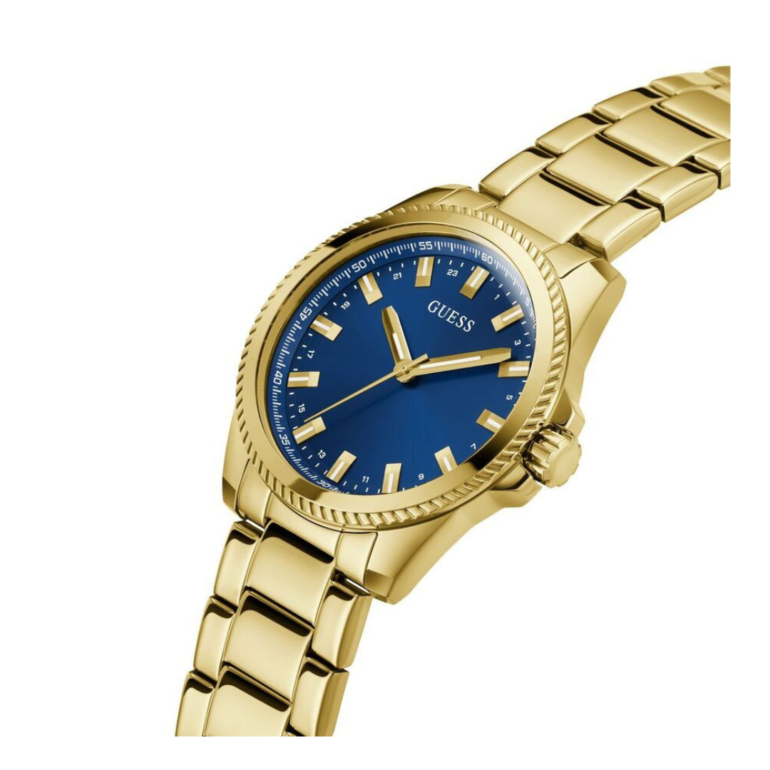 Guess Men's Wristwatch Analogue Champ Stainless Steel GW0718G2