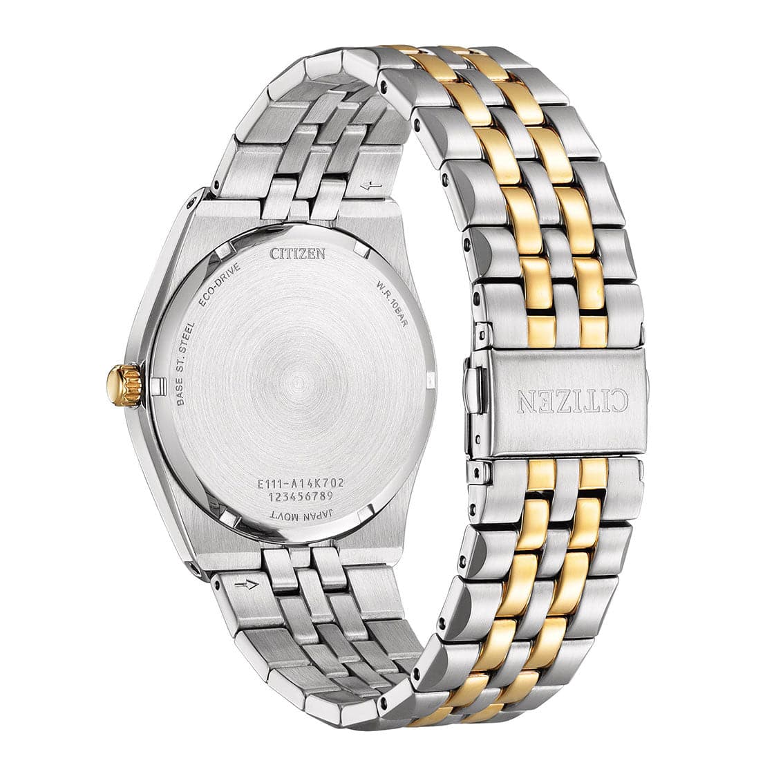 CITIZEN ECO-DRIVE GENTS WATCH GREEN DIAL - BM7339-89X