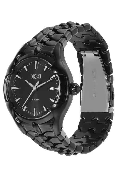 Diesel Vert 44 mm Black Dial Stainless Steel Analog Watch For Men - DZ2187
