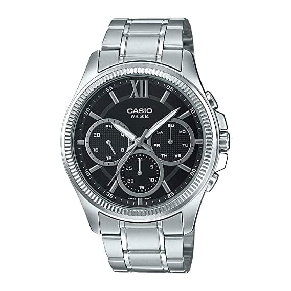 Casio Analog Black Dial Men'S Watch A1772
