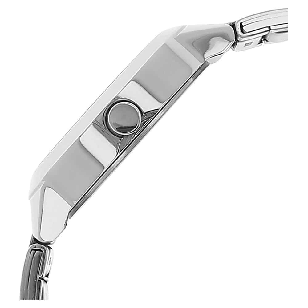 NR6150SM01 CHECKMATE GREY DIAL STAINLESS STEEL STRAP WATCH