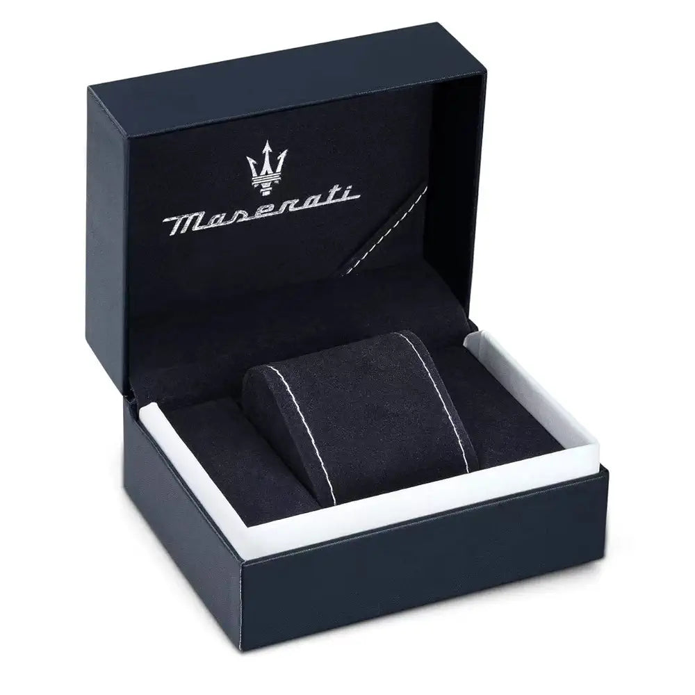 Maserati Competizione Day-Date Analog Black Dial Colormen Watch- R8853100020