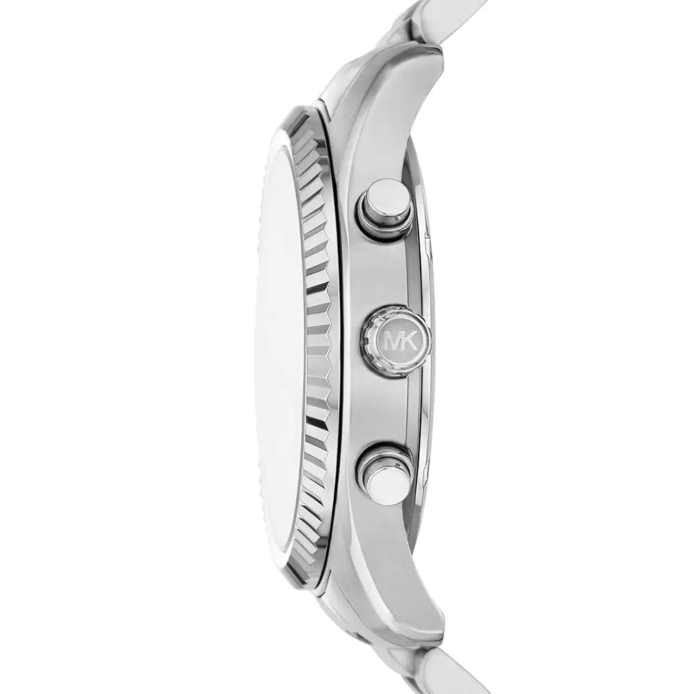 Michael Kors Analog Green Dial Men's Stainless Steel Watch-Mk9152, Band Color:Silver