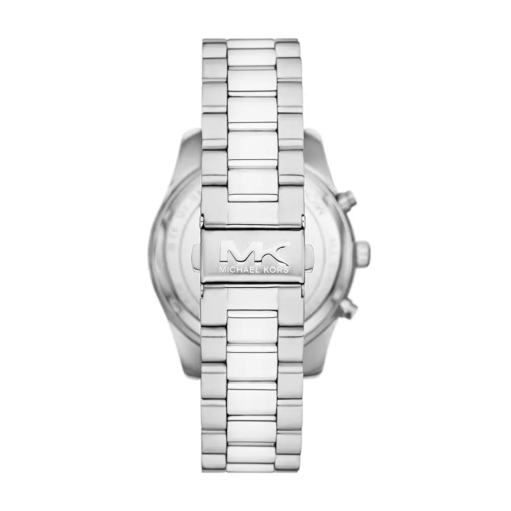 Michael Kors Analog Green Dial Men's Stainless Steel Watch-Mk9152, Band Color:Silver
