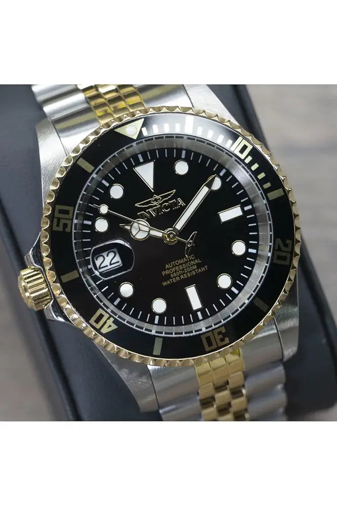 Invicta Pro Diver Automatic Black Dial Analog Watch for - Men 43986