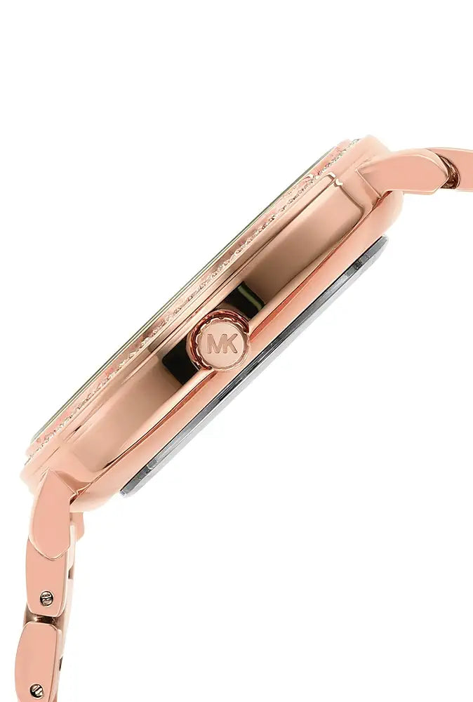 Michael Kors Analog White Dial Women's Alloy Watch-Mk4594