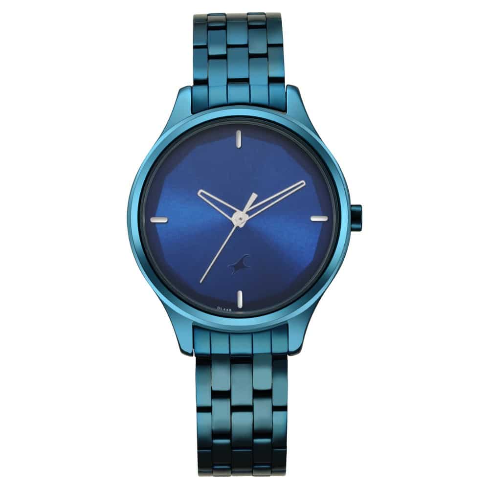 NR6248QM01 STUNNER IN BLUE DIAL & METAL STRAP