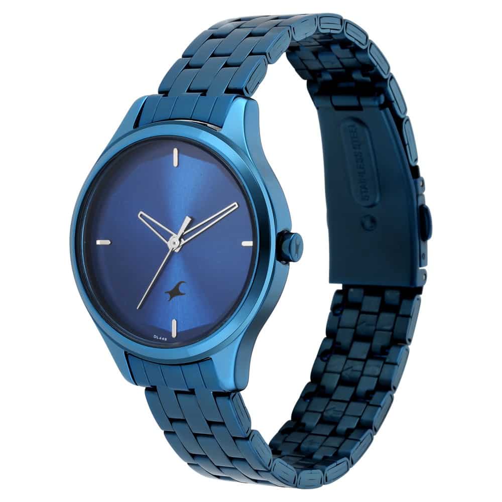 NR6248QM01 STUNNER IN BLUE DIAL & METAL STRAP