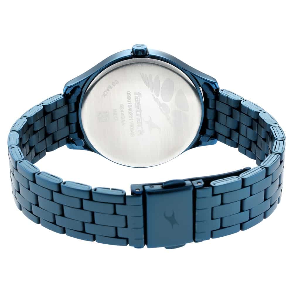 NR6248QM01 STUNNER IN BLUE DIAL & METAL STRAP