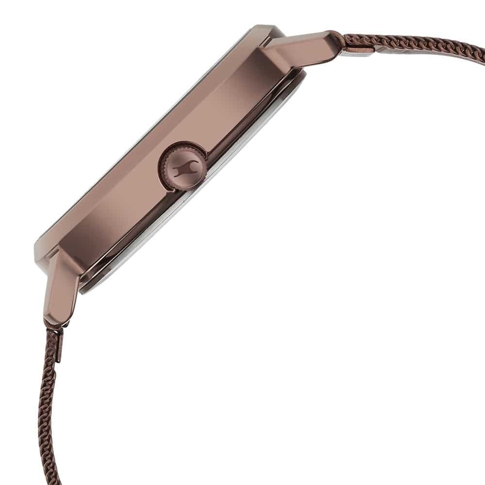 6287QM01 FASTRACK URBAN CAMO BROWN DIAL WATCH FOR GIRLS