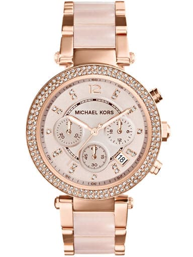Michael Kors Analog Rose Dial Women'S Watch - Mk5896I