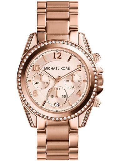 Michael Kors Analog Rose Gold Dial Women'S Watch - Mk5263I
