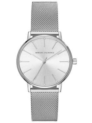 Armani Exchange Analog Silver Dial Women'S Watch-Ax5535I