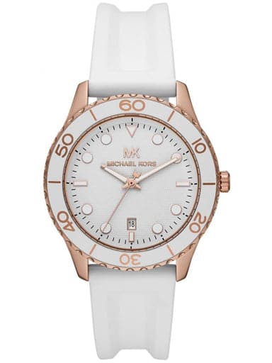 Michael Kors Runway White Dial Ladies Watch