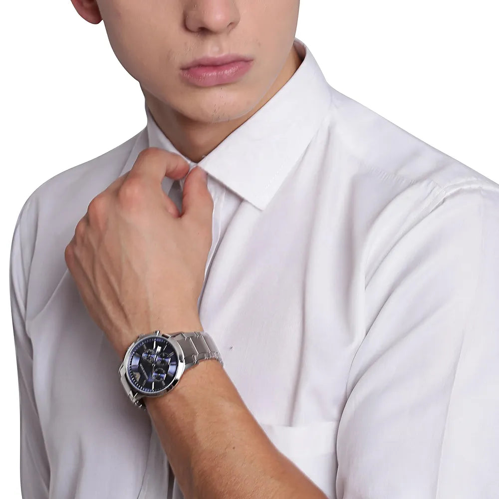 Emporio Armani Renato Analog Blue Dial Men's Watch - AR2448