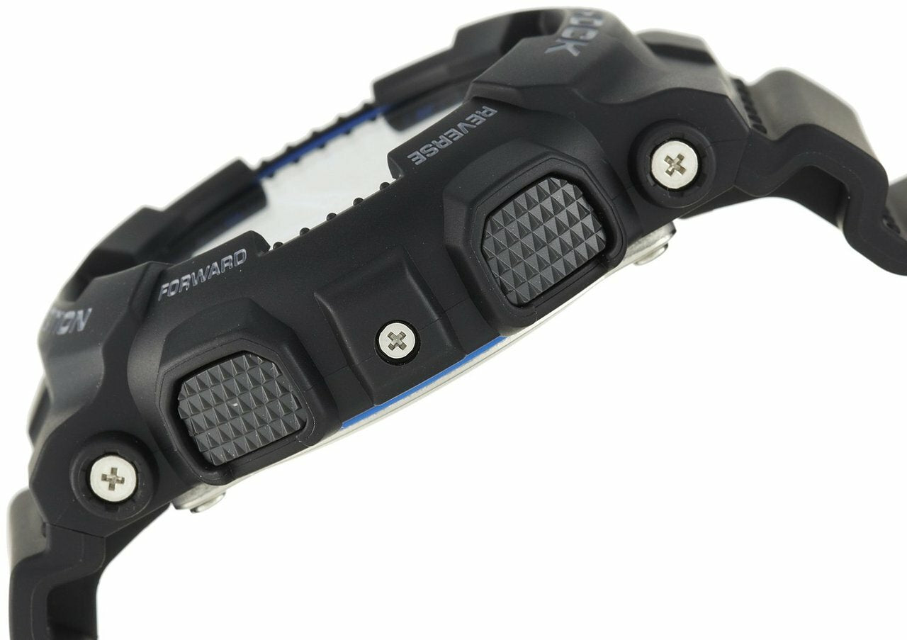 Duo Series Blue Bezel Watch GA100-1A2
