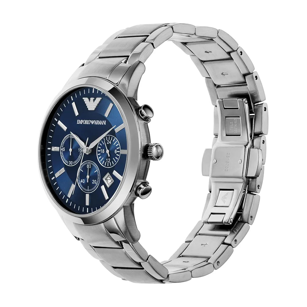 Emporio Armani Renato Analog Blue Dial Men's Watch - AR2448