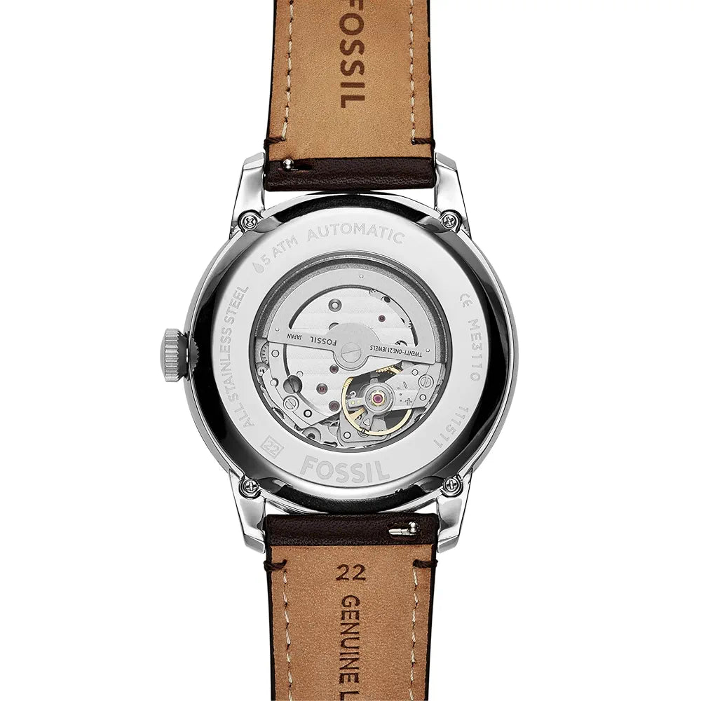 Fossil Townsman Analog Blue Dial Men's Leather Watch-ME3110