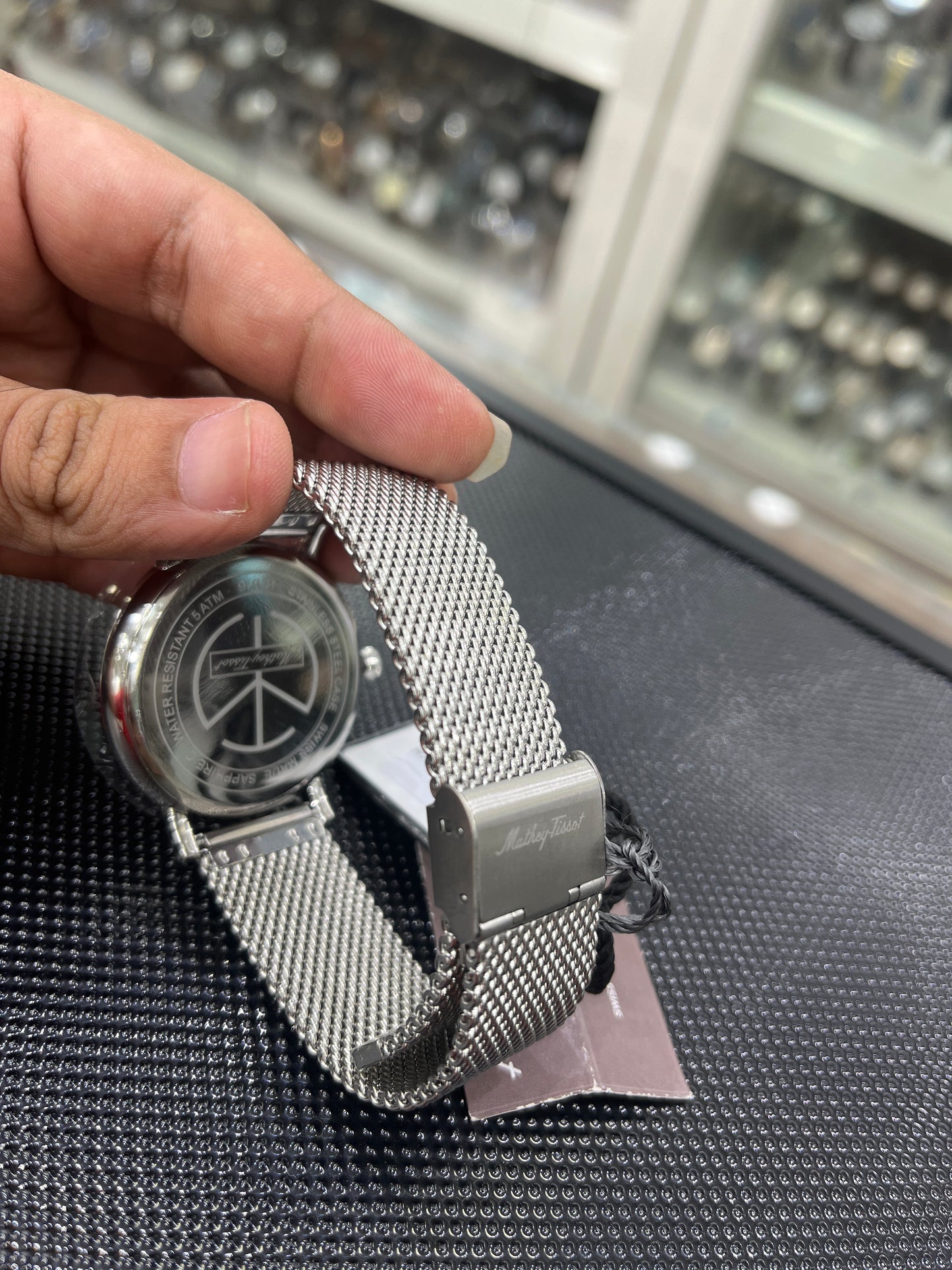 Mathey-Tissot
Monsoon Stainless Steel Green Dial Quartz H7916AV Men's Watch