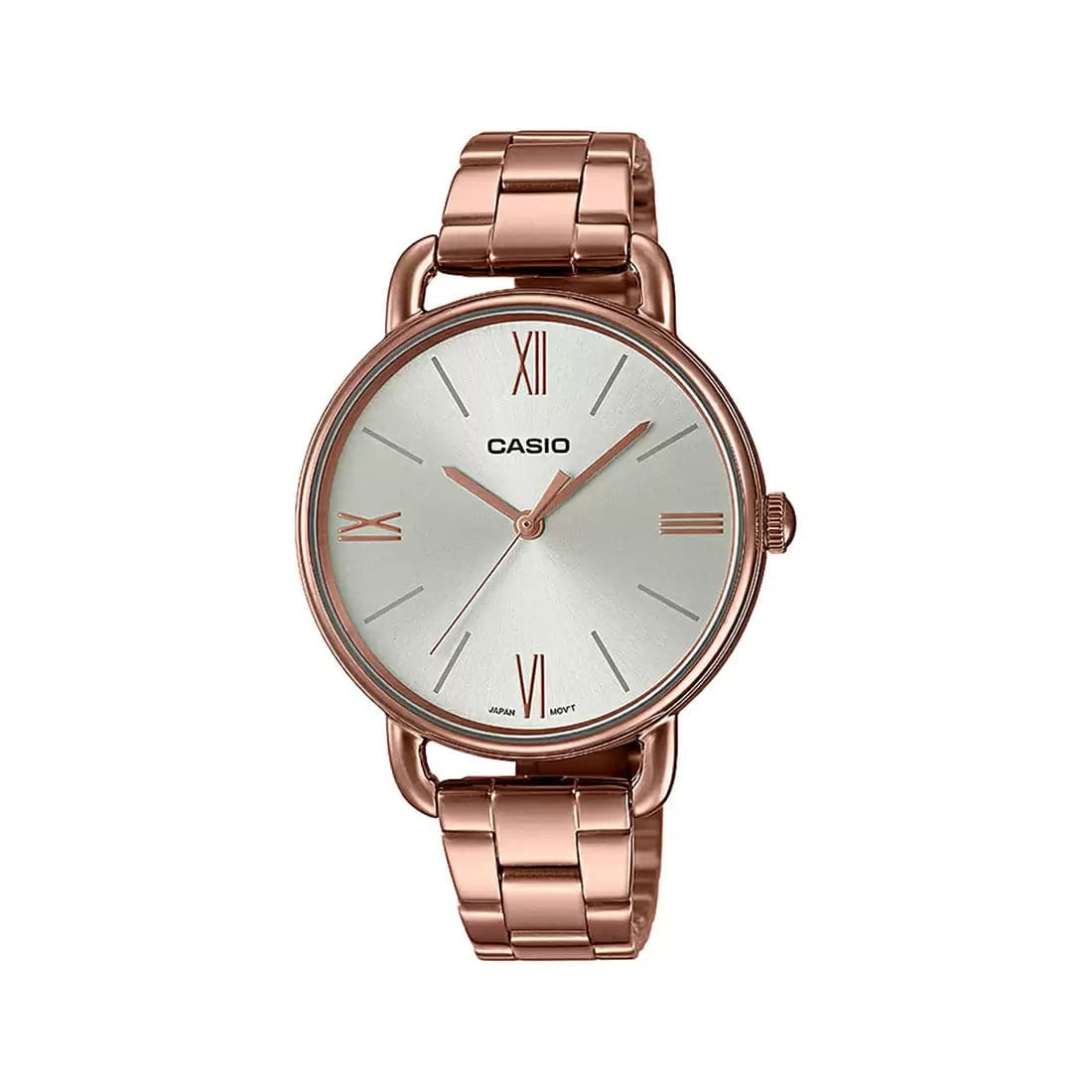 Casio Enticer Ladies White Dial Women'S Watch