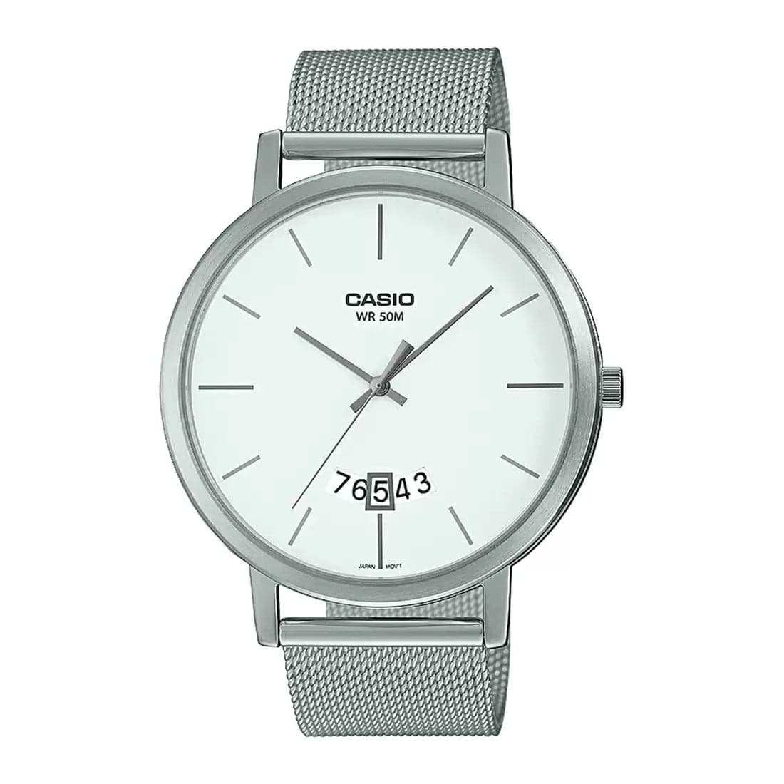 Casio Enticer Men Silver Analog - Men'S Watch A1873