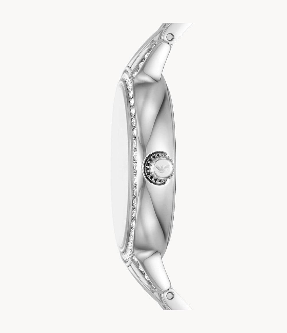 Emporio Armani Three-Hand Stainless Steel Watch AR11484i