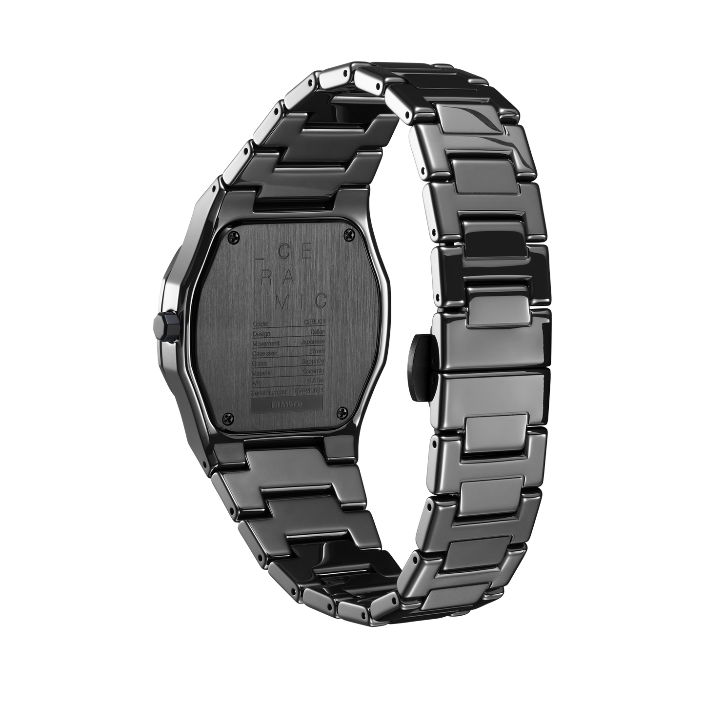Ceramica 37 mm - Pure Black