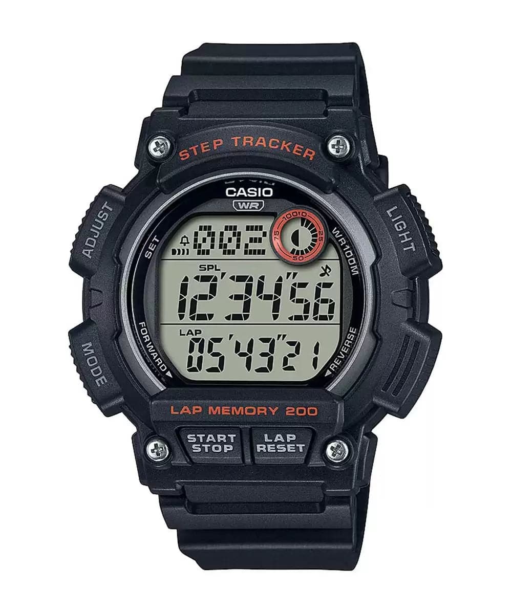 Casio Youth Black Digital - Unisex Watch D243