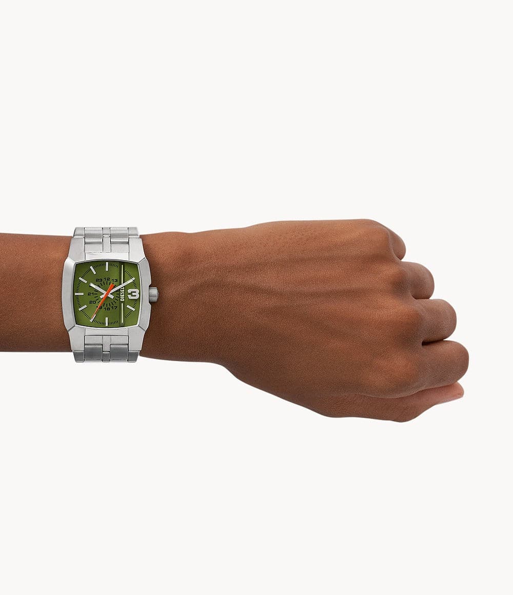 DIESEL Cliffhanger Three-Hand Stainless Steel Watch DZ2150