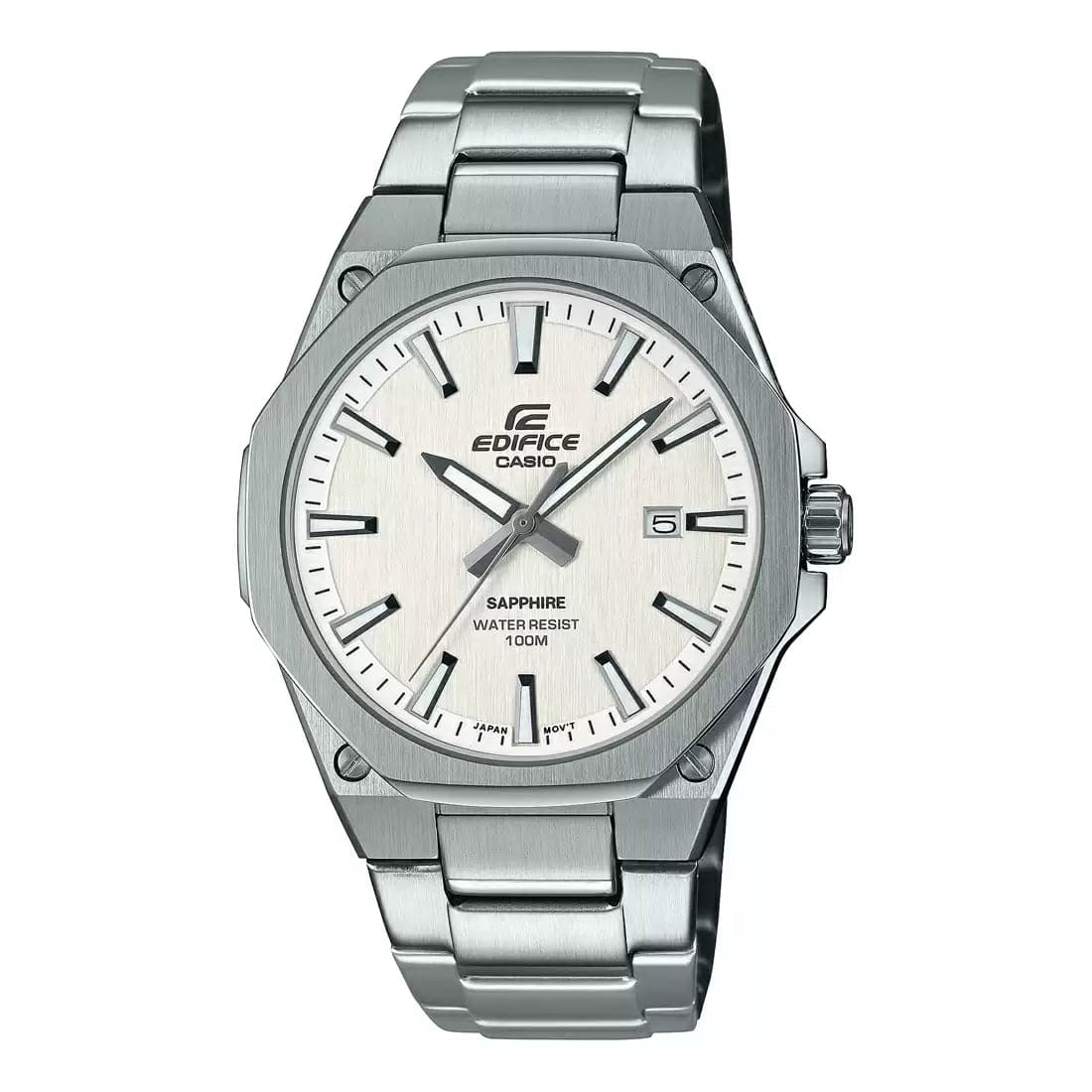 Casio Edifice Silver Analog - Men'S Watch Ed540