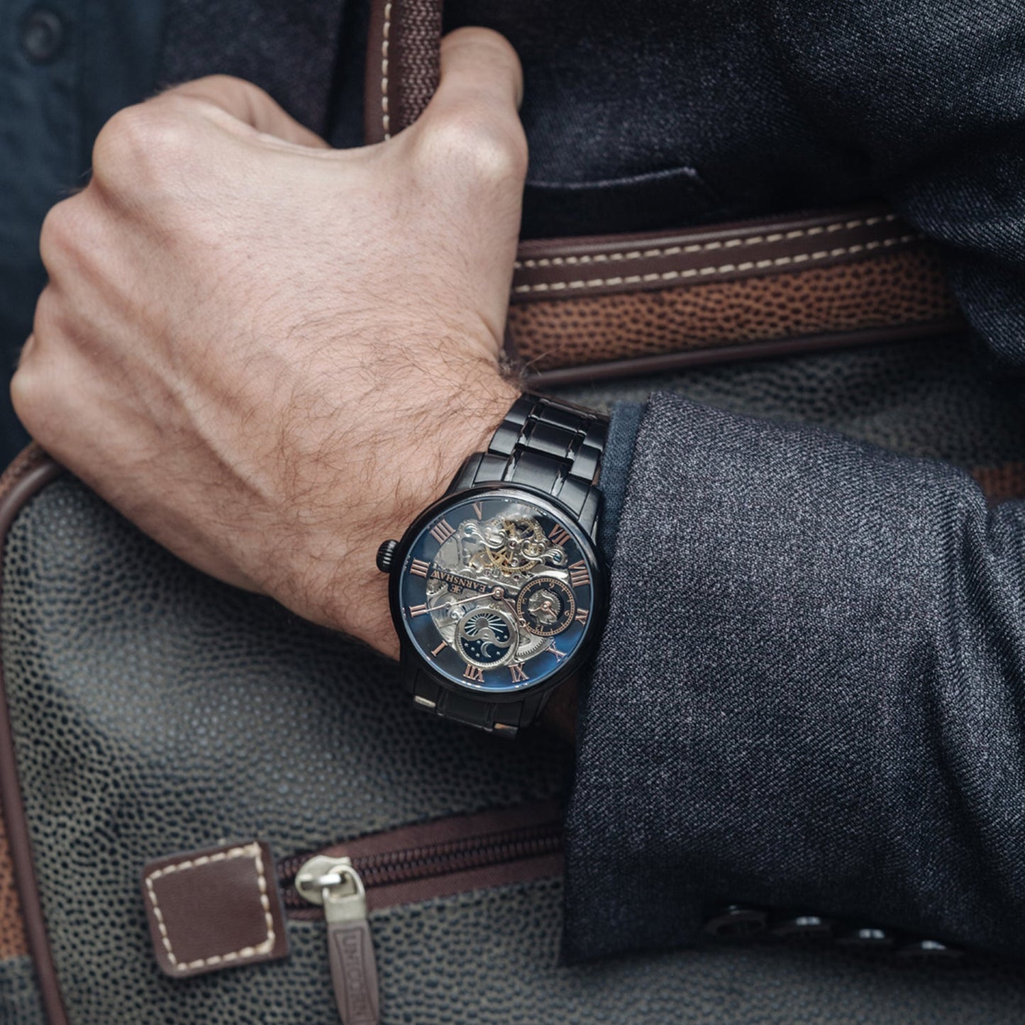 Longitude Dual Time Men's Watch - ES-8006-55