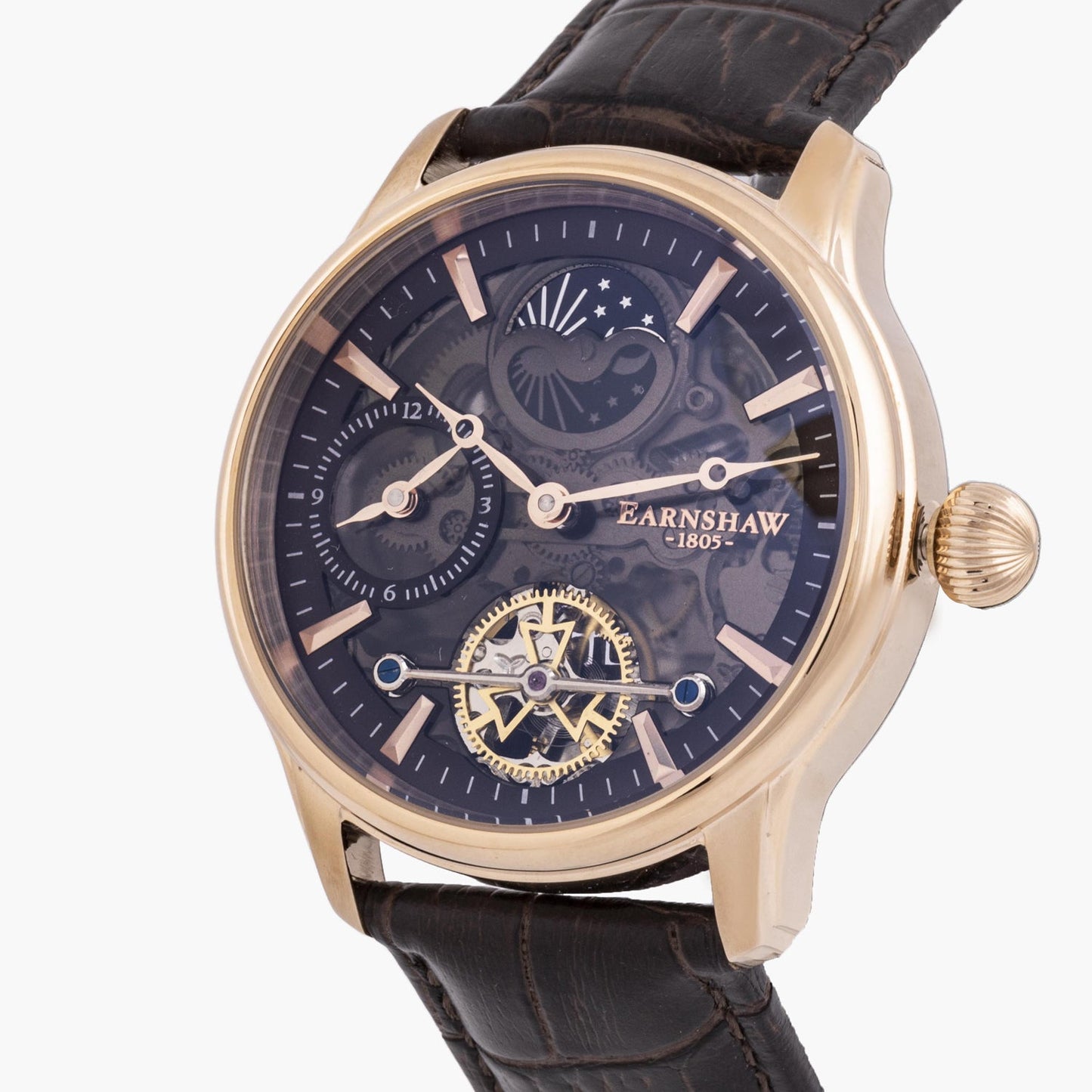 Longitude Shadow Dual Time Men's Watch - ES-8063-06
