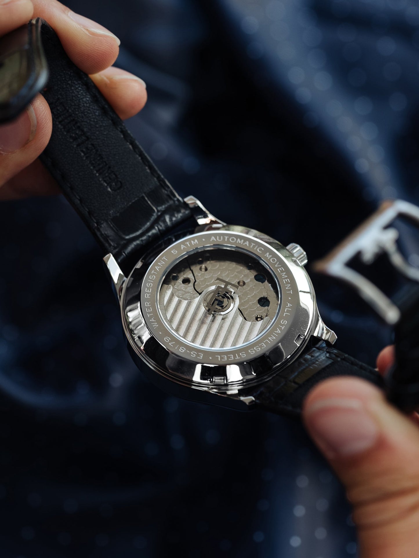 Scientists Faraday Double Barrel Automatic 40 Jewels Men's Watch - ES-8179-01