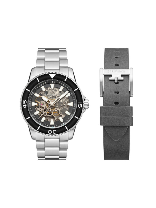 Limited Edition Skeleton Automatic With Additional Strap Men's Watch - ES-8227-22