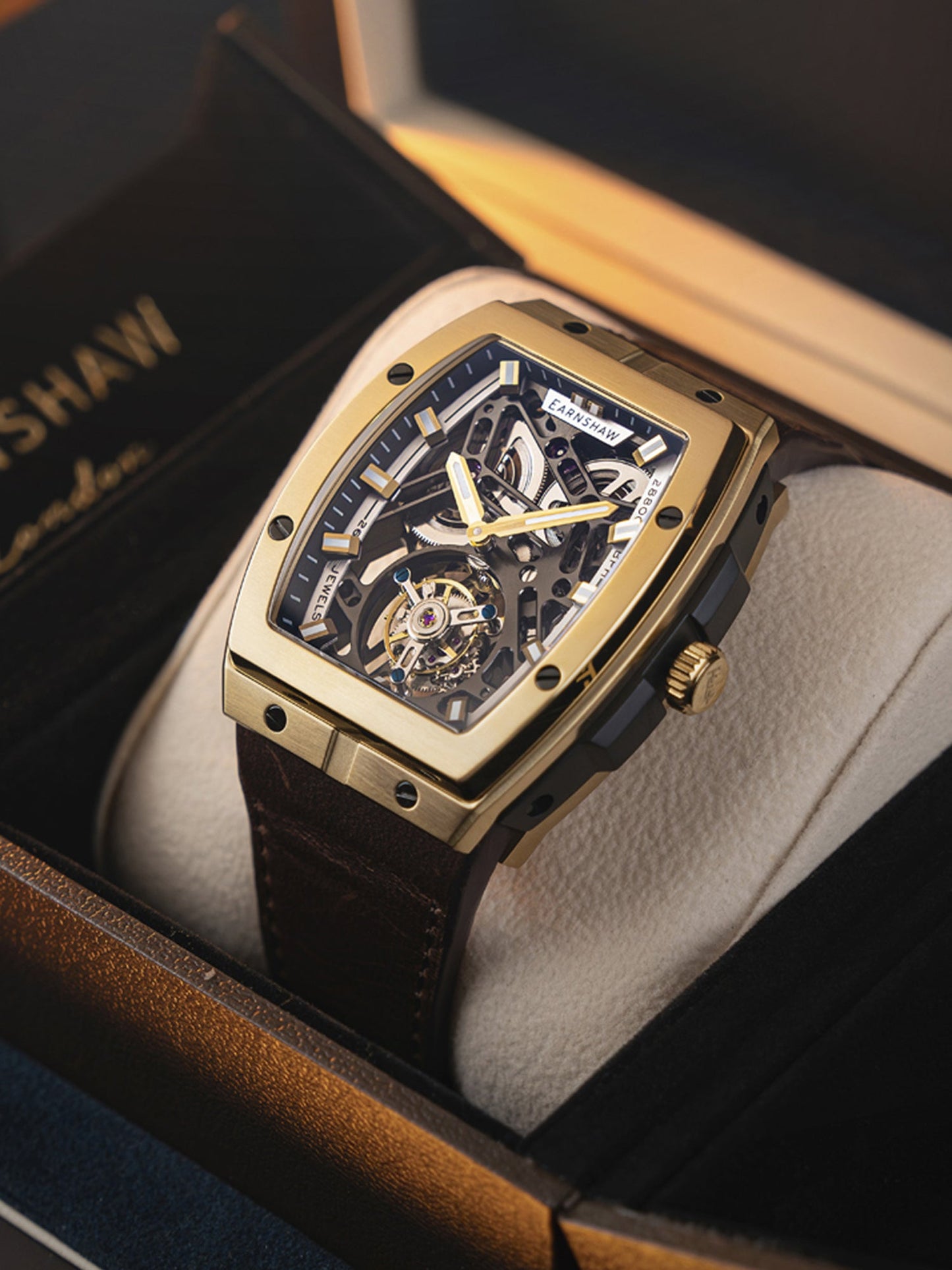 Invincible Limited Edition Tourbillon Automatic Men's Watch - ES-8281-03