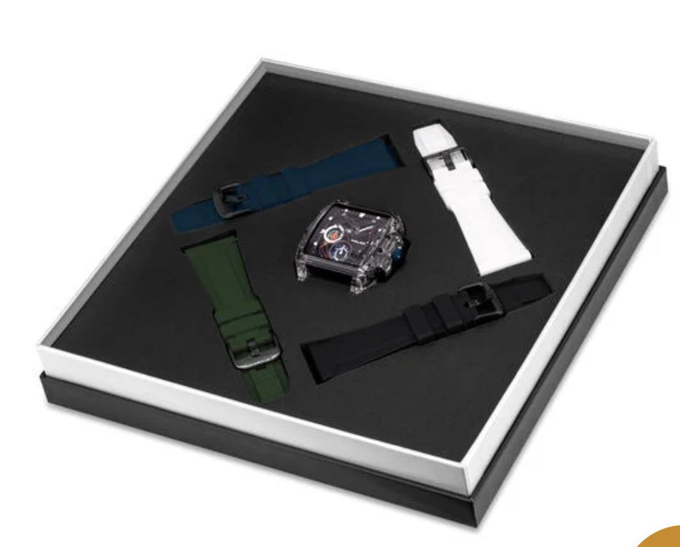 Police Men Multi-Color Analog Watch with 3 Interchangeable Straps-PLPEWGO0052401S