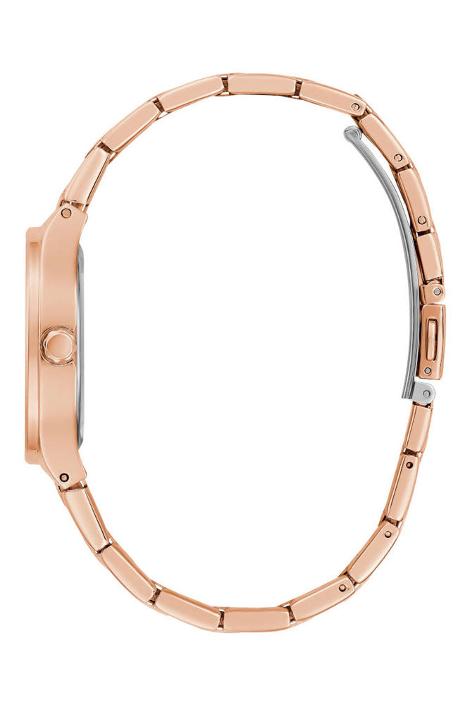GUESS Female Rose Gold Analog Stainless Steel Watch GW0615L3