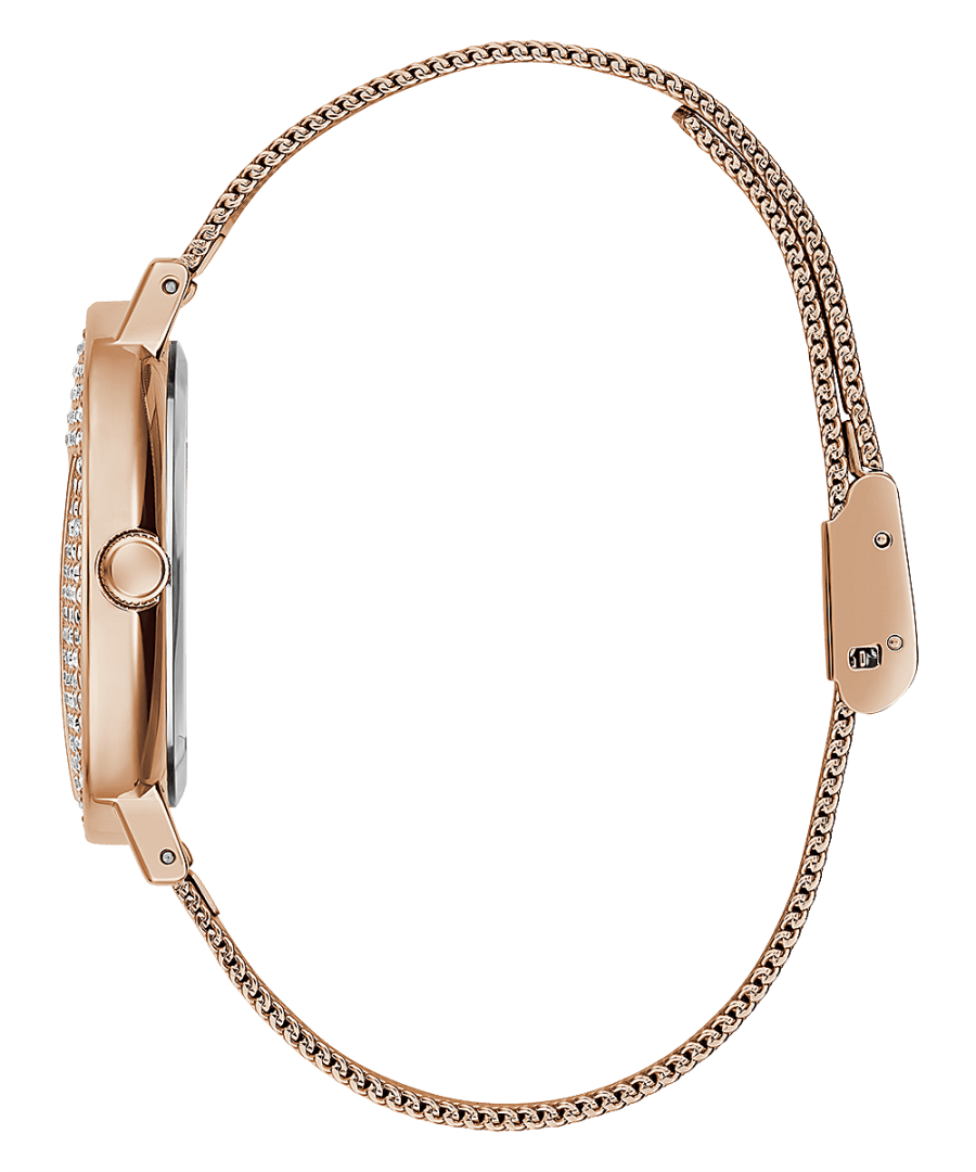 ROSE GOLD TONE CASE ROSE GOLD TONE STAINLESS STEEL/MESH WATCH