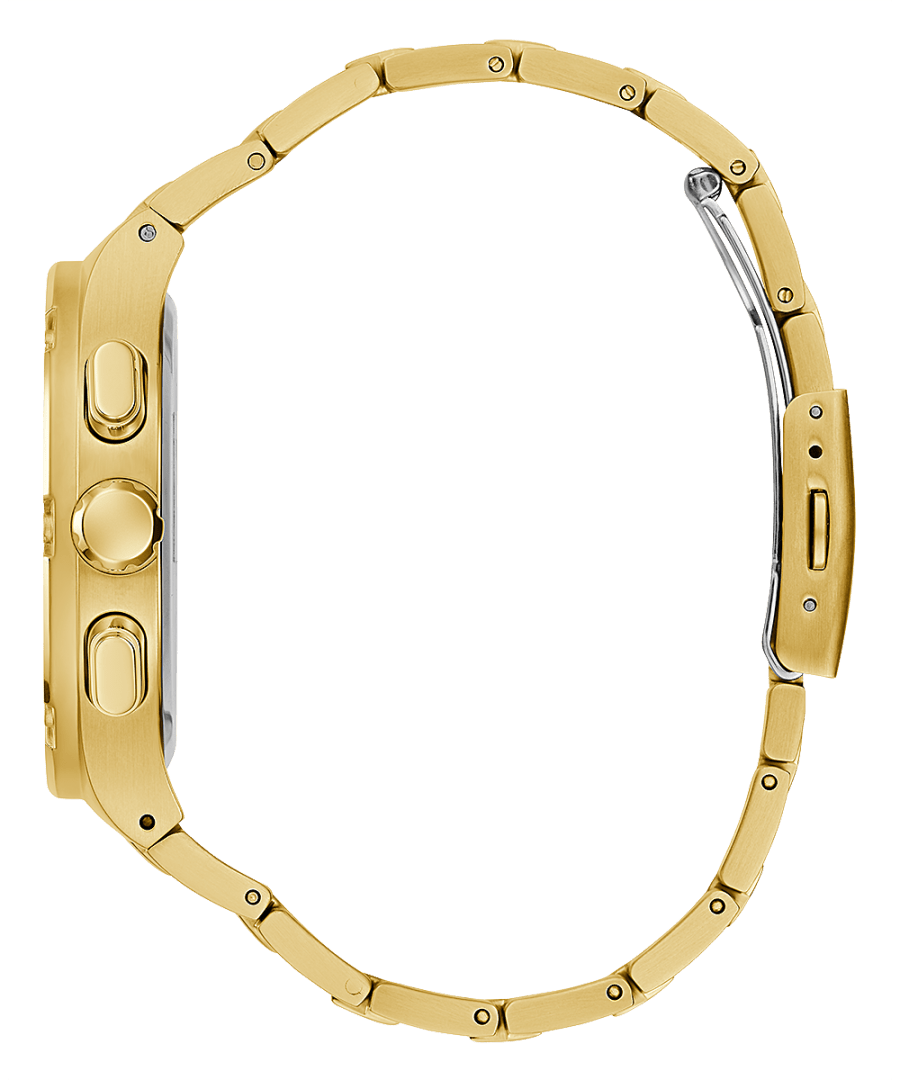 GOLD TONE CASE GOLD TONE STAINLESS STEEL WATCH