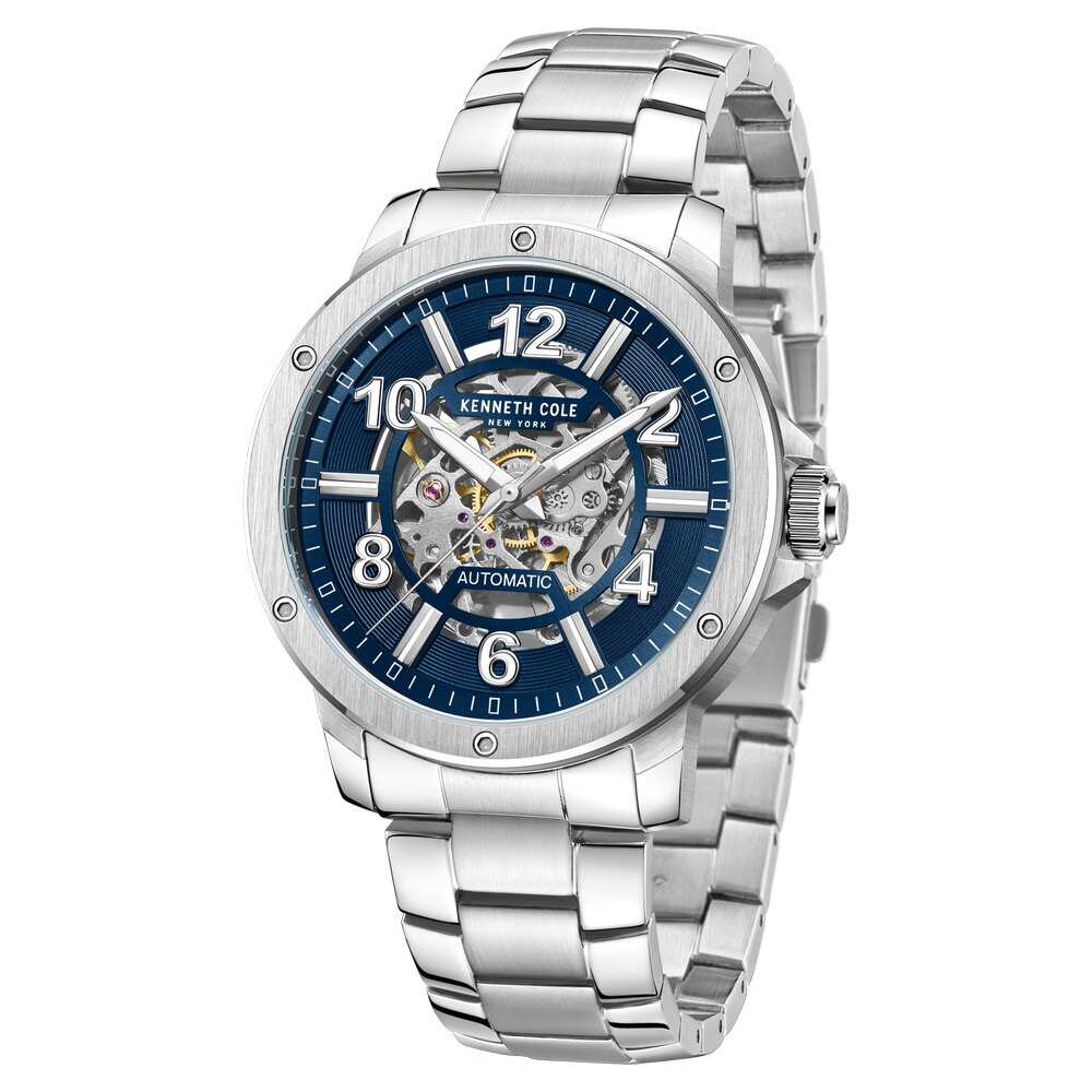 Kenneth Cole Blue Dial Automatic Watch for Men KCWGL0013102MN