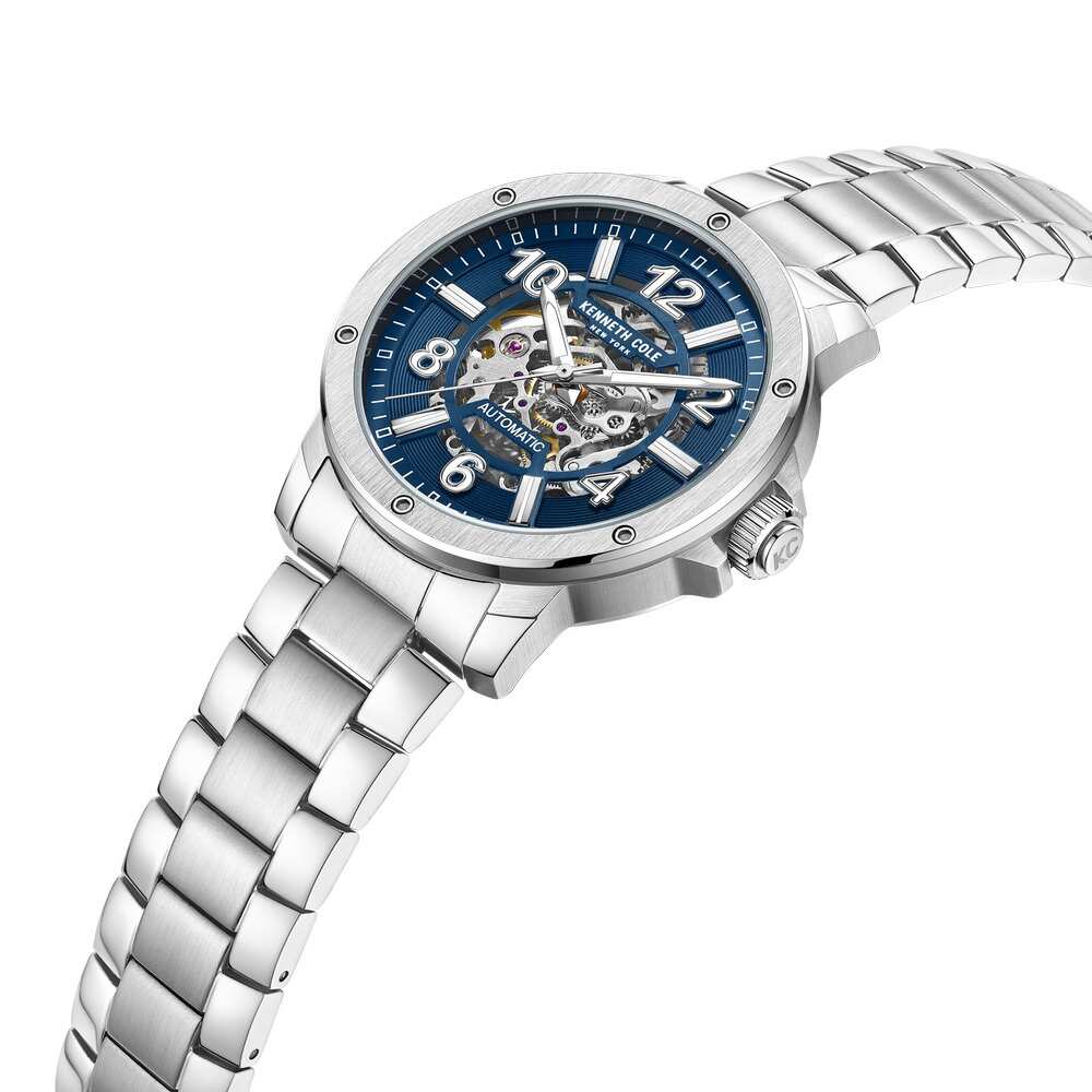 Kenneth Cole Blue Dial Automatic Watch for Men KCWGL0013102MN