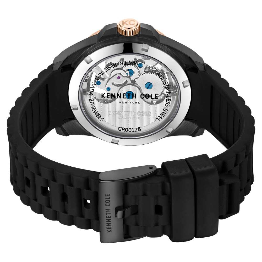 Kenneth Cole Black Dial Automatic Watch for Men KCWGR0012804MN