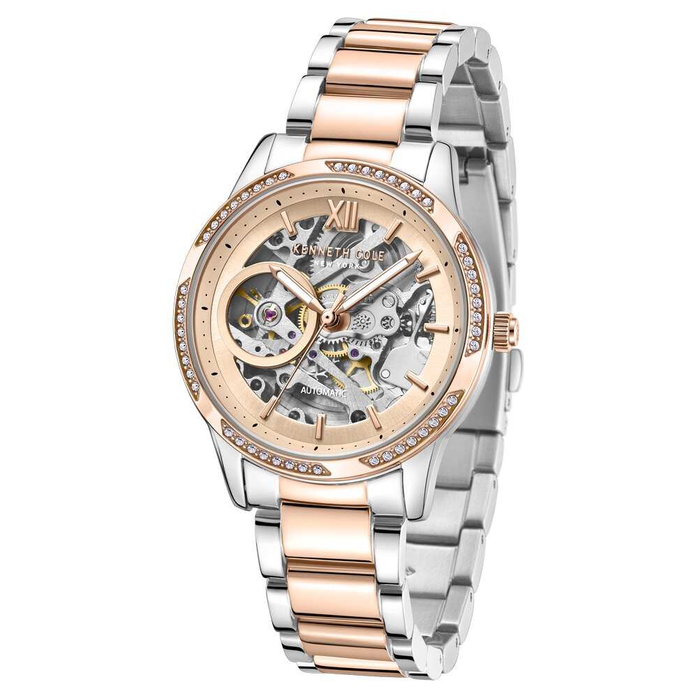 Kenneth Cole Rose Gold Dial Automatic Watch for Women KCWLL0016402LD