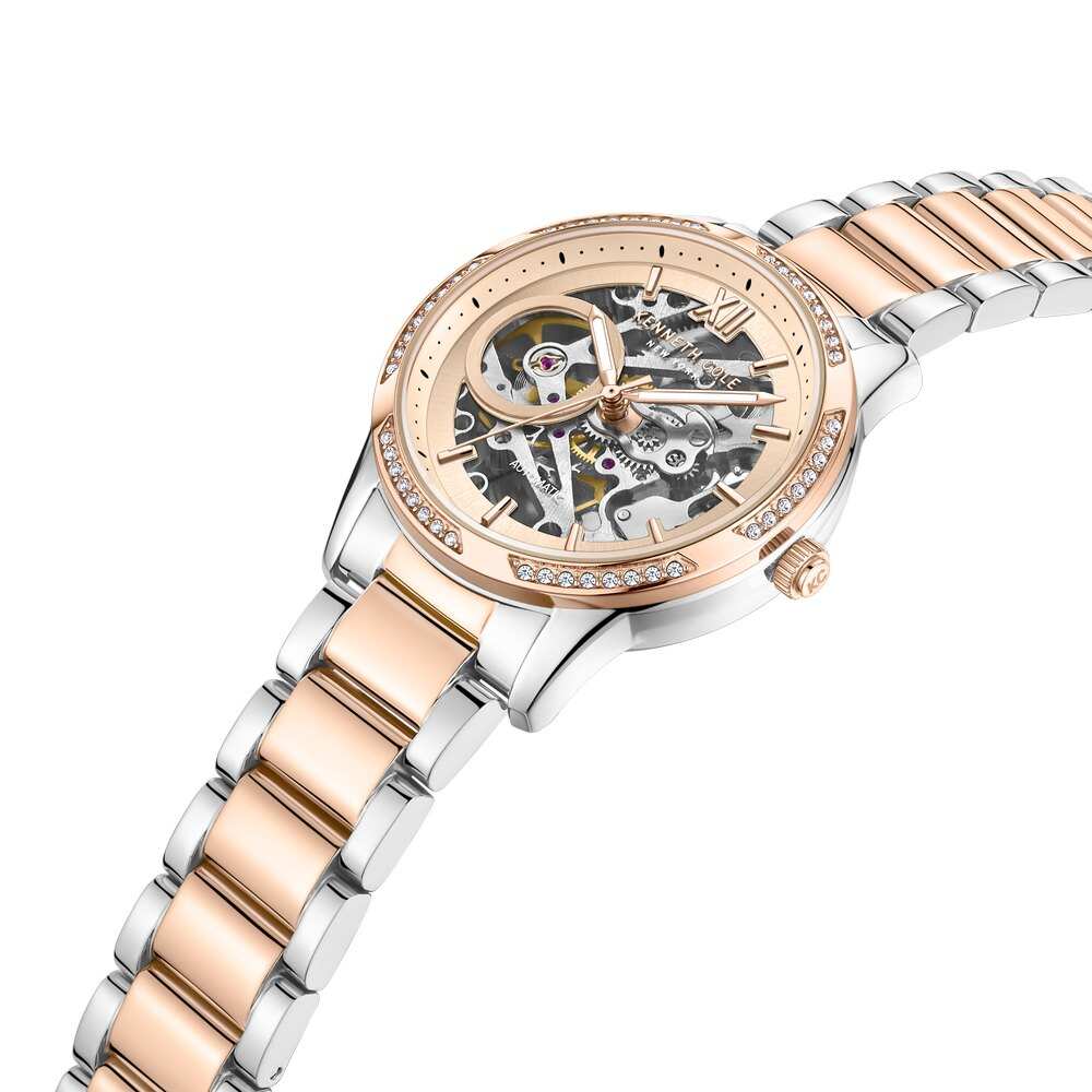 Kenneth Cole Rose Gold Dial Automatic Watch for Women KCWLL0016402LD