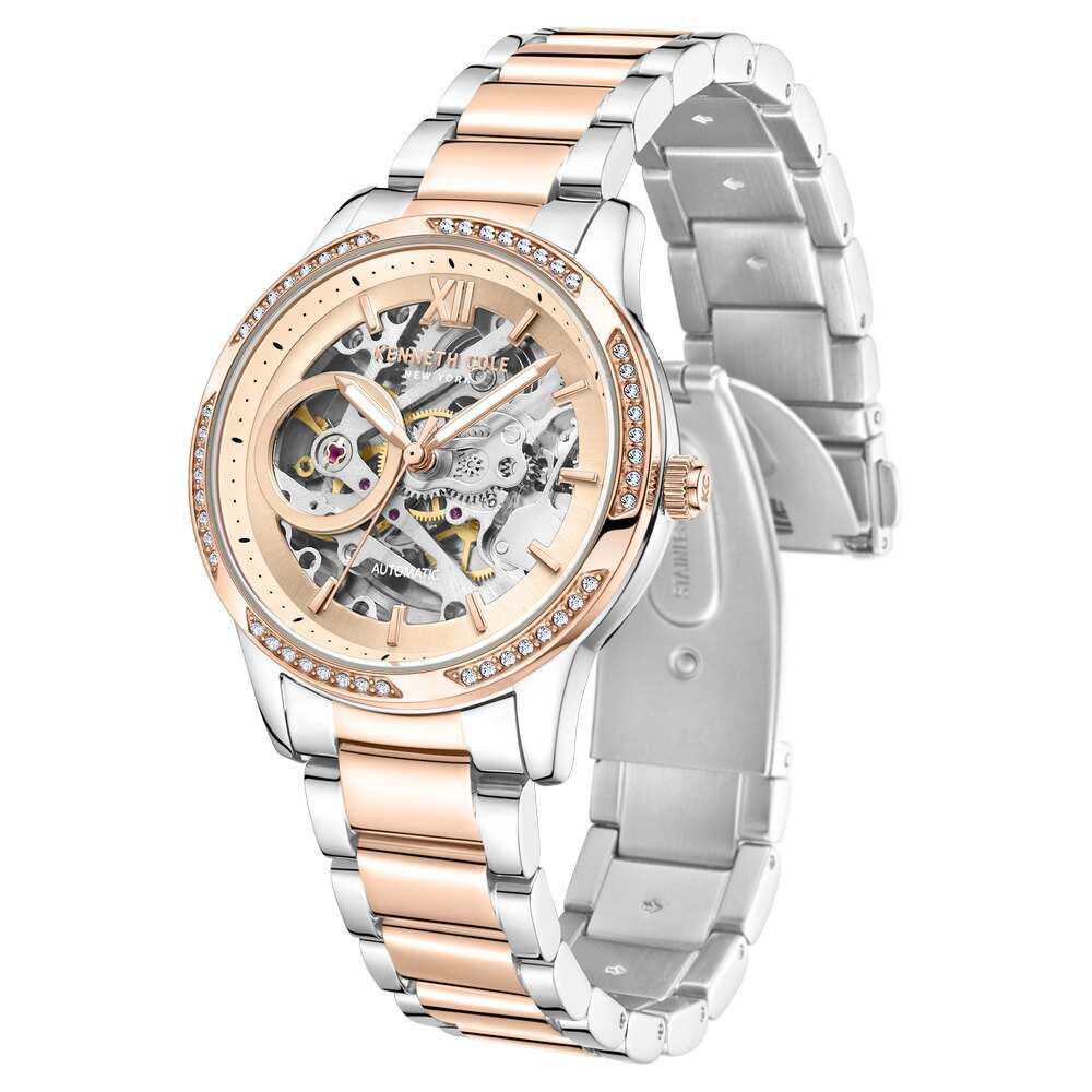 Kenneth Cole Rose Gold Dial Automatic Watch for Women KCWLL0016402LD