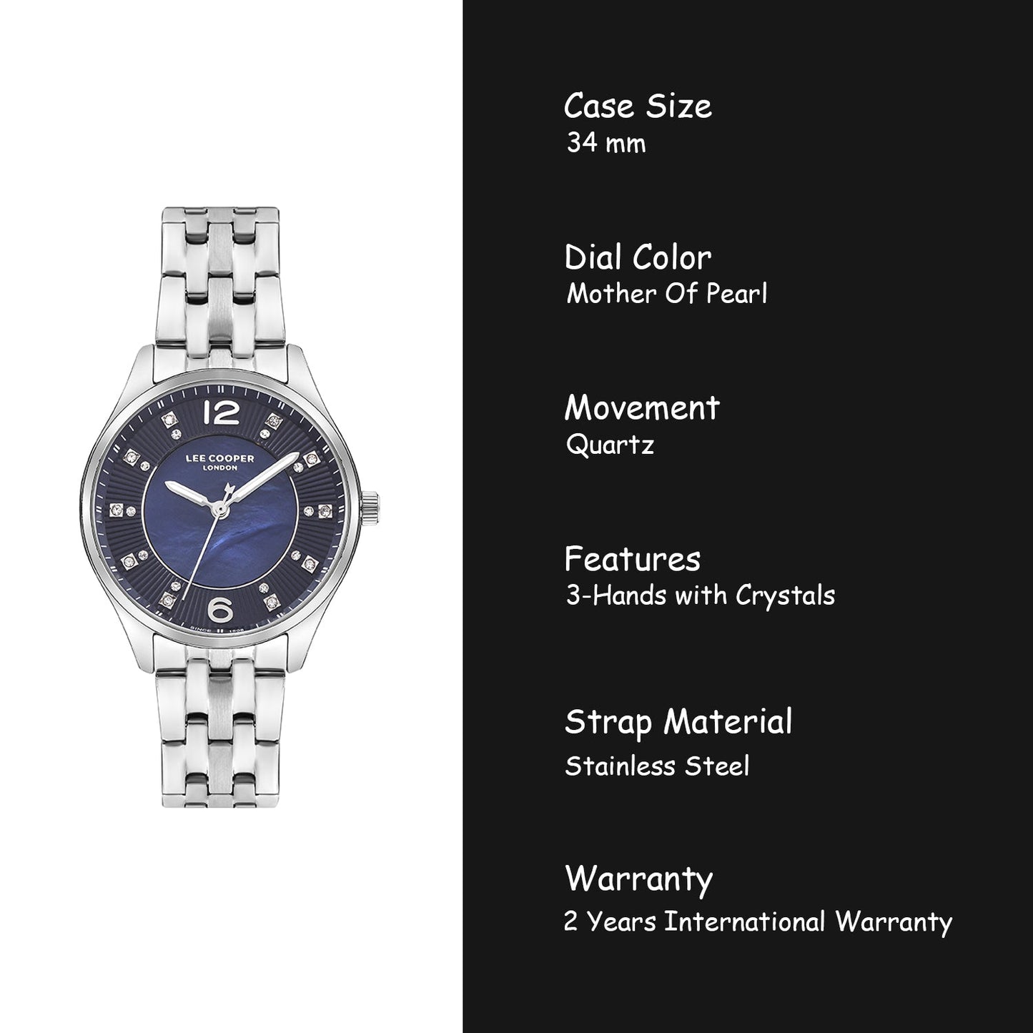 Quartz Analog Women's Watch - LC07832.390